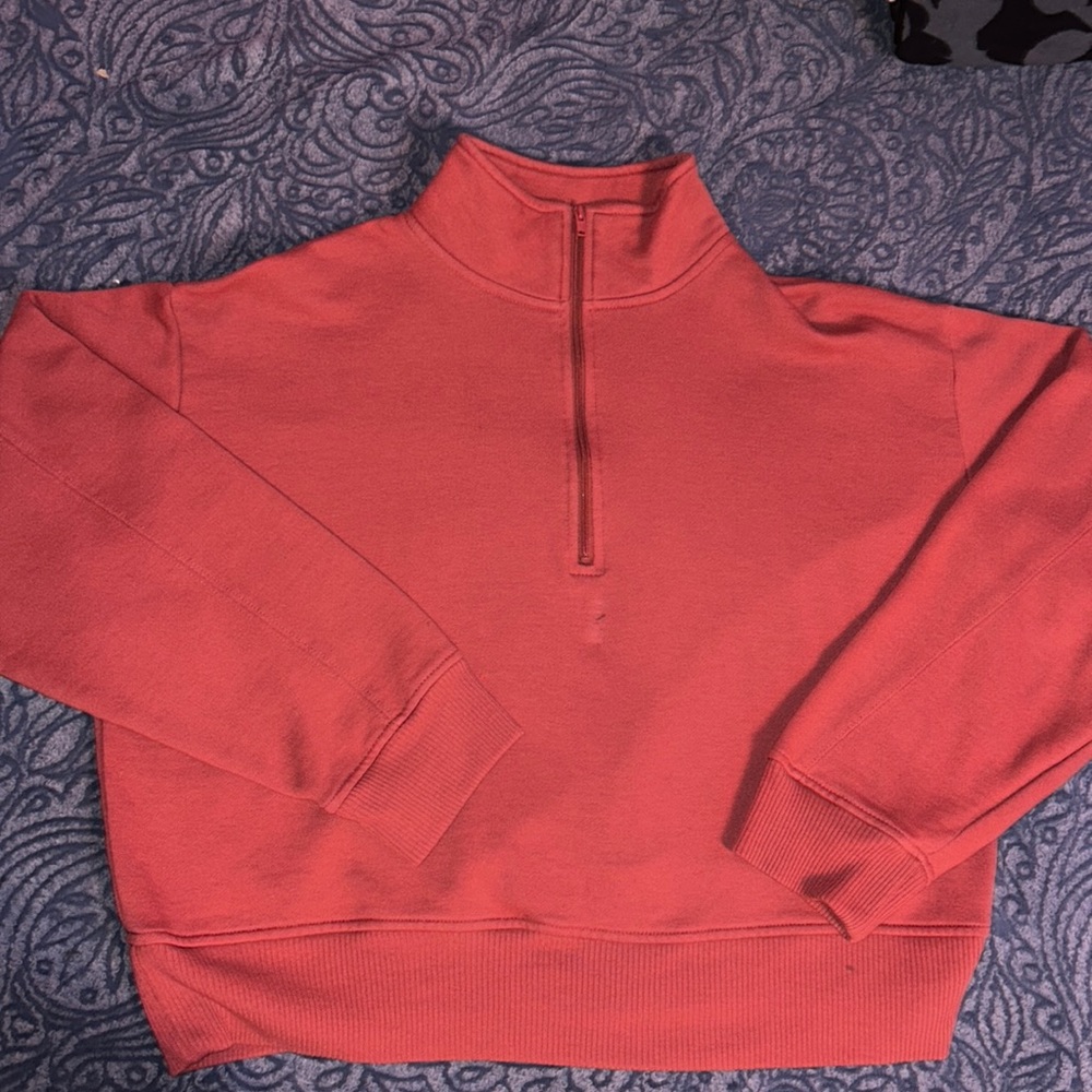 Orange Sweater